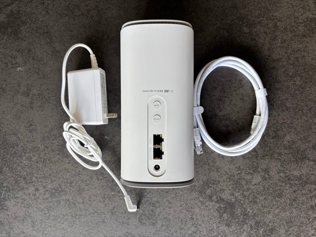 ホームルーター 本体 ACアダプター付き ZTR02