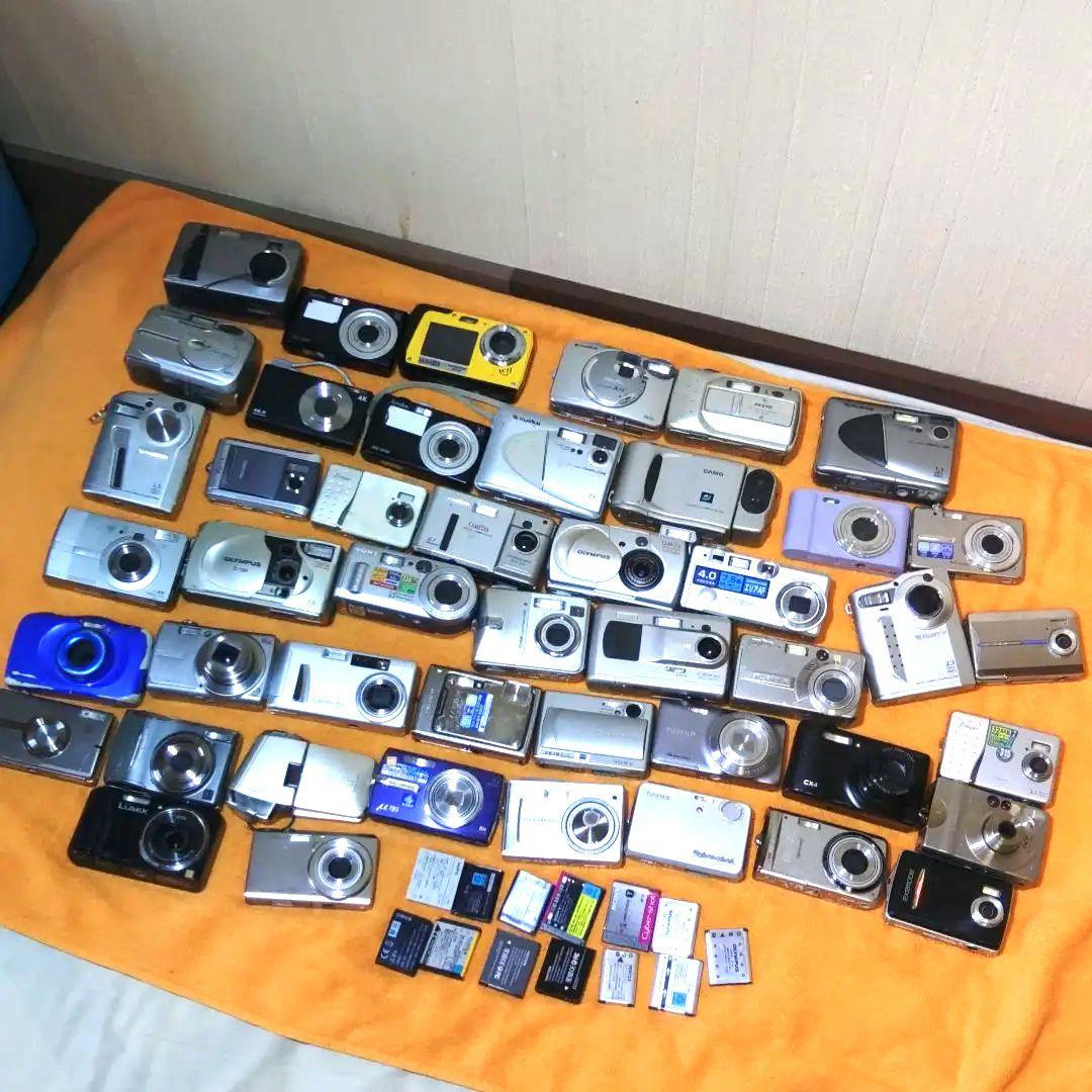 デジタルカメラ46台まとめて 動作 未確認ジャンク。 即購入OK
