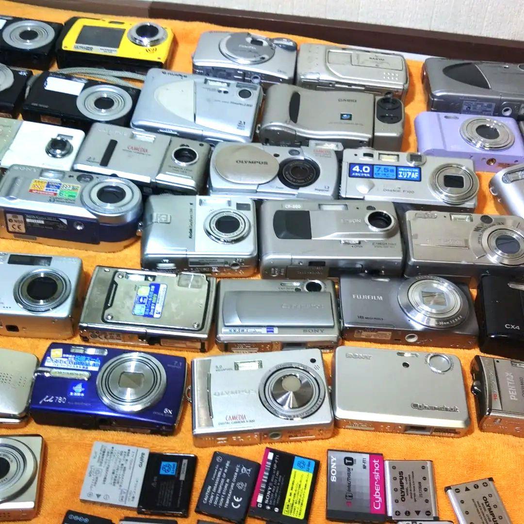 デジタルカメラ46台まとめて 動作 未確認ジャンク。 即購入OK