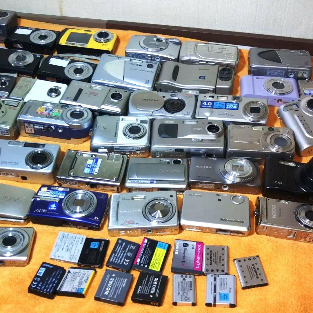 デジタルカメラ46台まとめて 動作 未確認ジャンク。 即購入OK