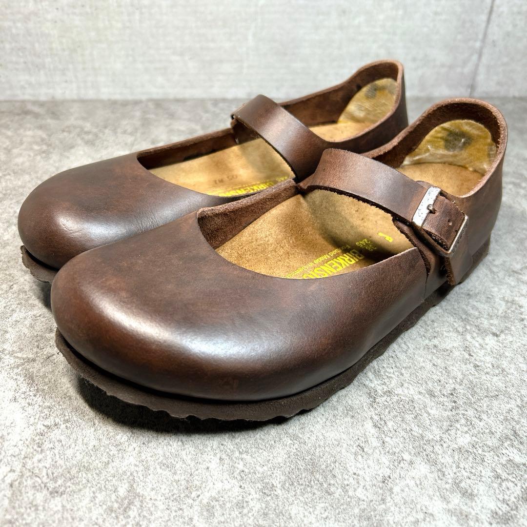未使用級【ビルケンシュトック】マントバ/MANTOVA/濃茶/廃盤 /ナロー幅◎