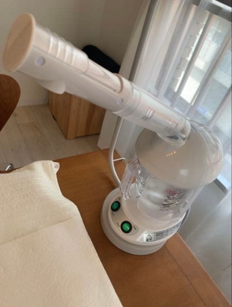 乾燥対策に。新品未使用　フェイシャルスチーマー　オゾン付き