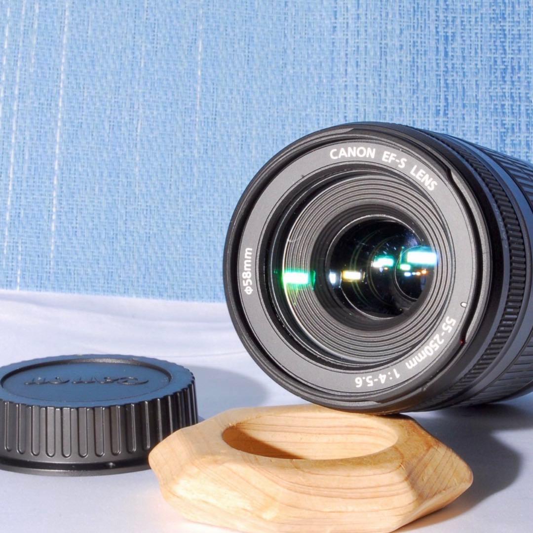 ✨手ブレ補正機能付き ✨EF-S 55-250mm f/4-5.6 IS