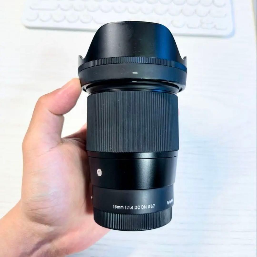 SIGMA 16mm F1.4 DC DN Sony ソニー Eマウント