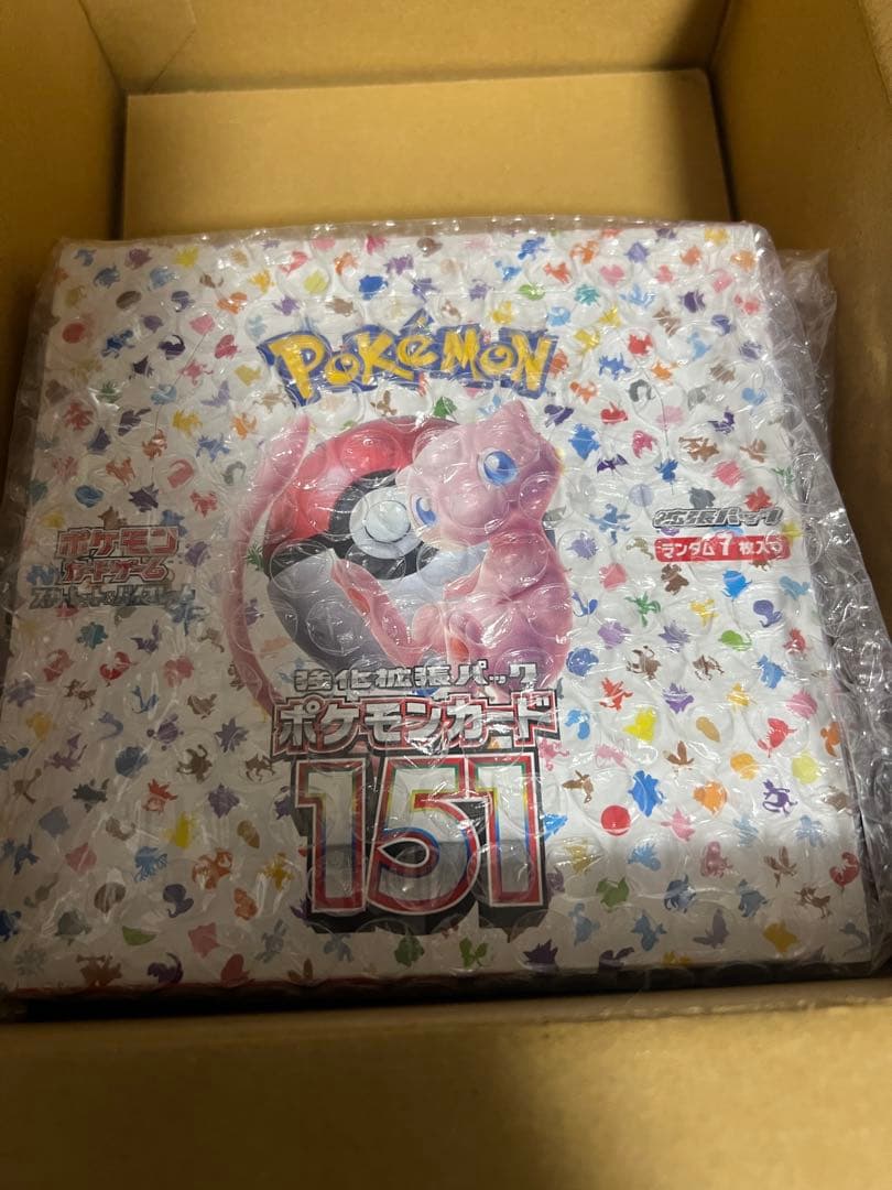 ポケモンカード151 BOXセット　シュリンク付き