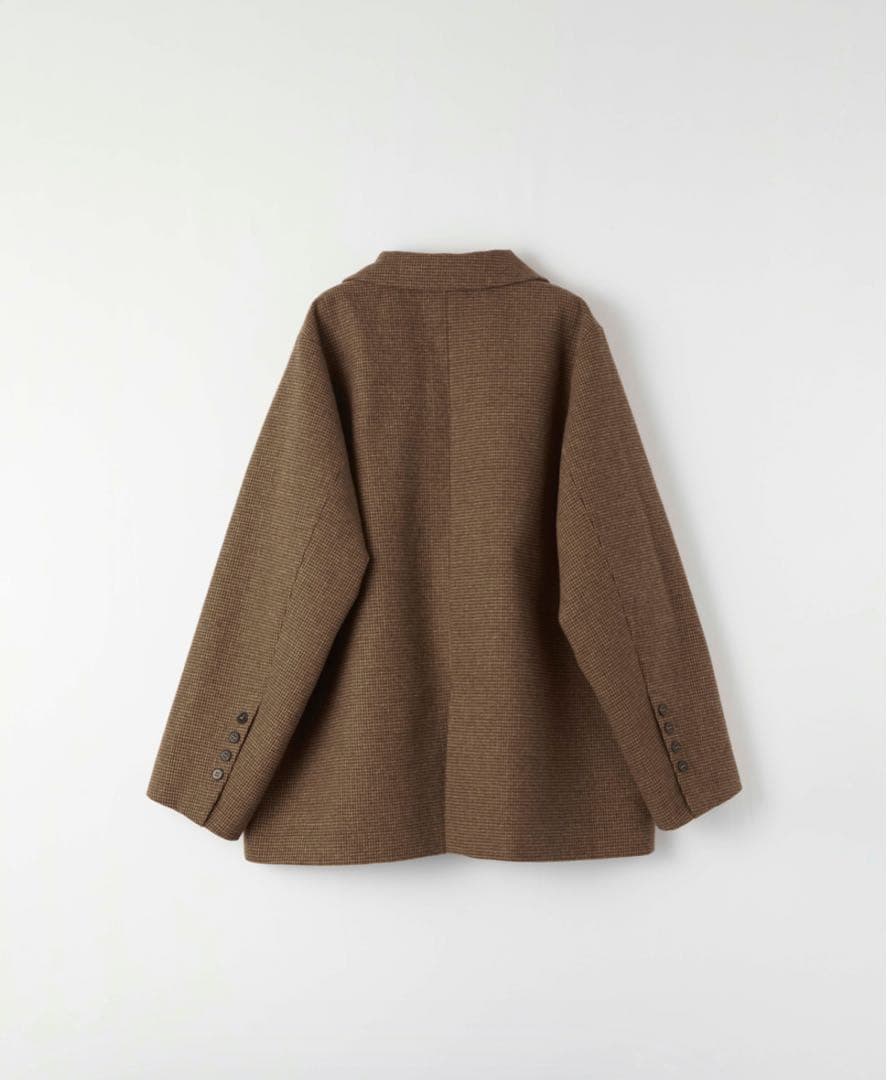 dium. ディム チェックテーラードジャケット