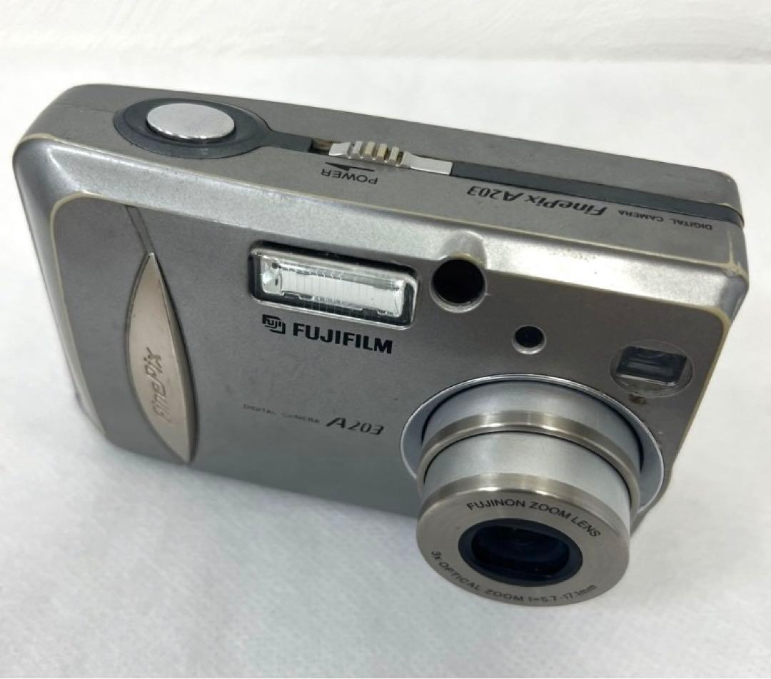 【通電確認済】FUJIFILM FinePix A203 ファインピクス