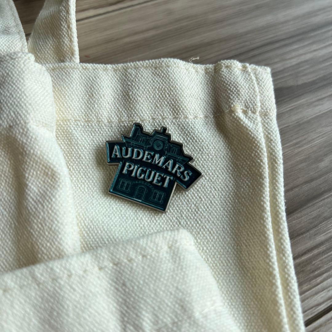 オーディマピゲ150周年イベント限定　エコバッグ　ピンバッチ4種類