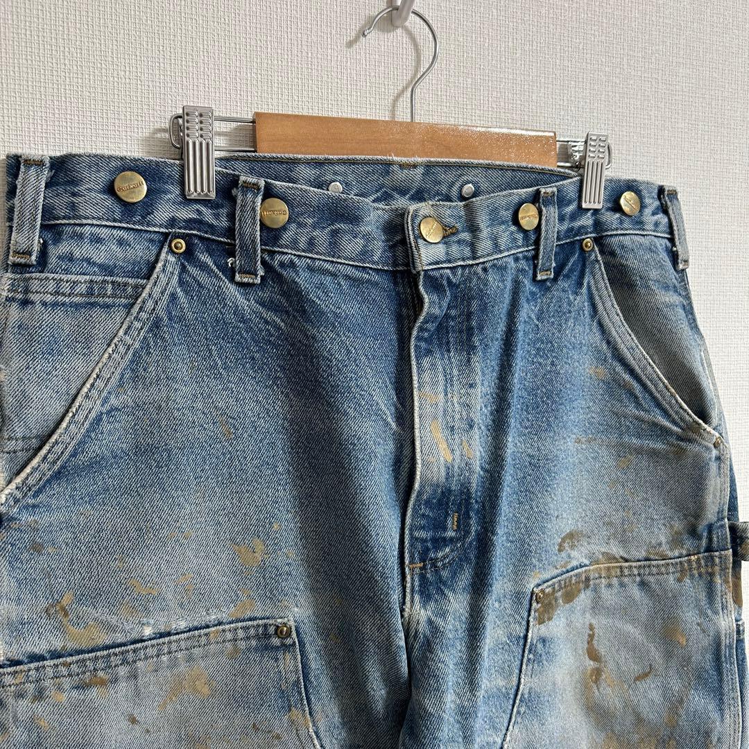 ラ*ト様 ［雰囲気抜群］carhartt double knee denim