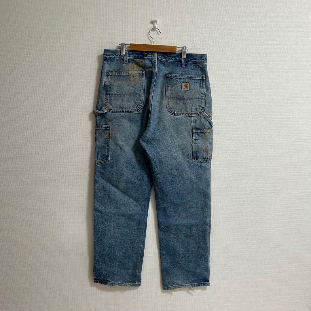 ラ*ト様 ［雰囲気抜群］carhartt double knee denim