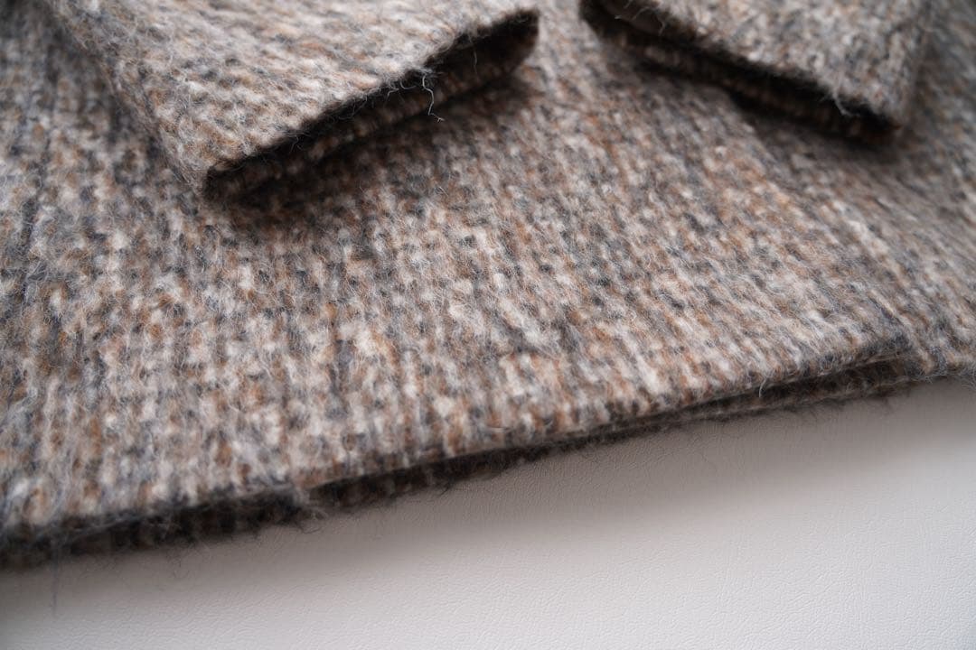 MACPHEE マカフィーモヘヤミックスシャギージャケットトゥモローランド 36