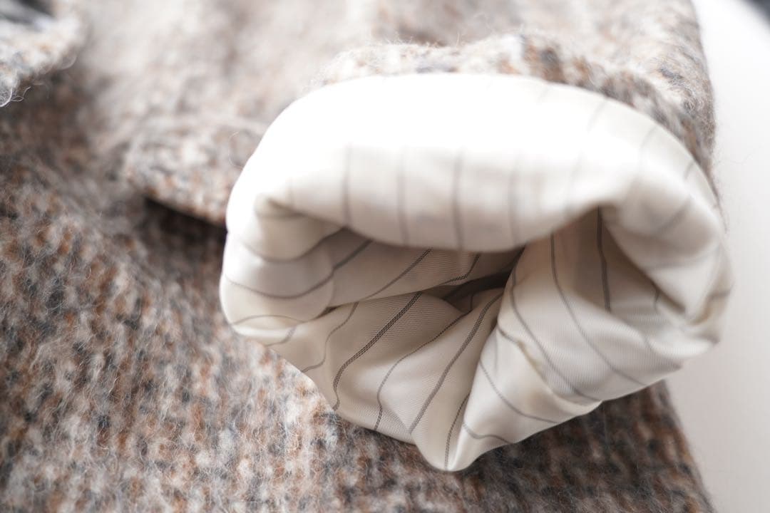 MACPHEE マカフィーモヘヤミックスシャギージャケットトゥモローランド 36