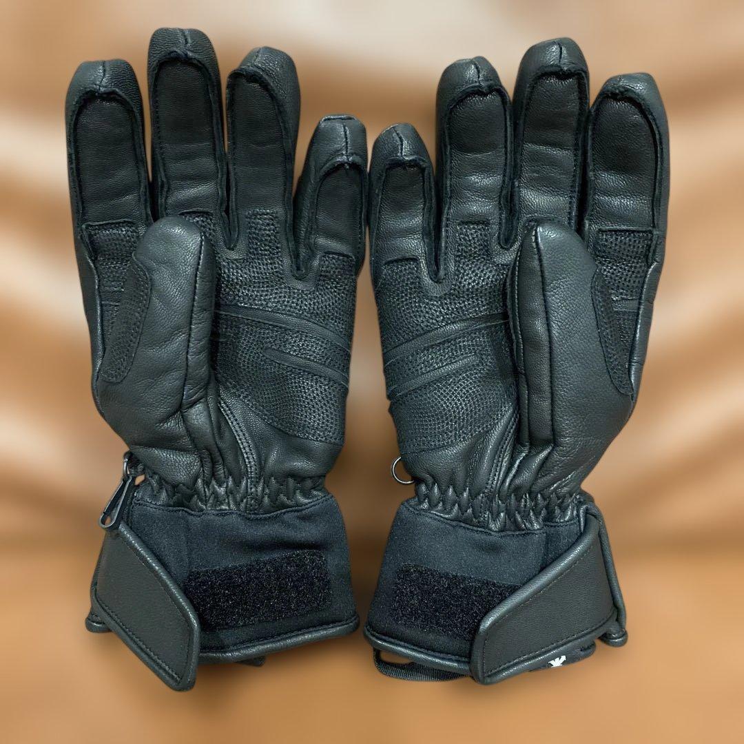 DESCENTE デサントブラック スキーグローブ　スノーボードグローブ