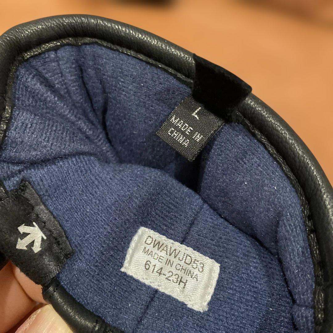 DESCENTE デサントブラック スキーグローブ　スノーボードグローブ