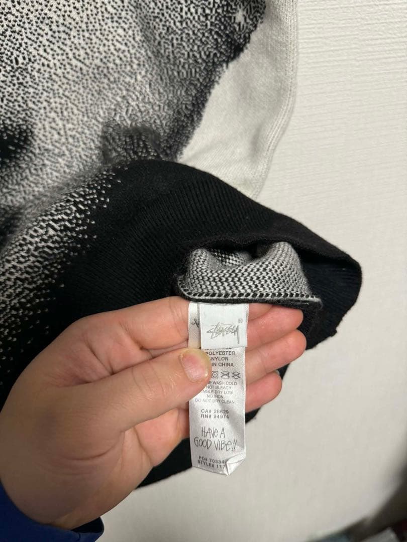 Stussy PHOTO JACQUARD VEST ニットベスト