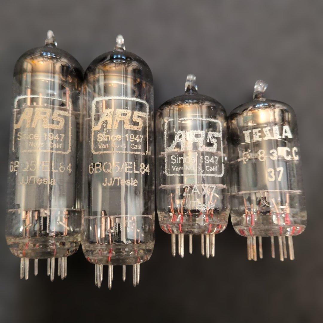 ARS TESLA 真空管セット 6BQ5/EL84 12AX7