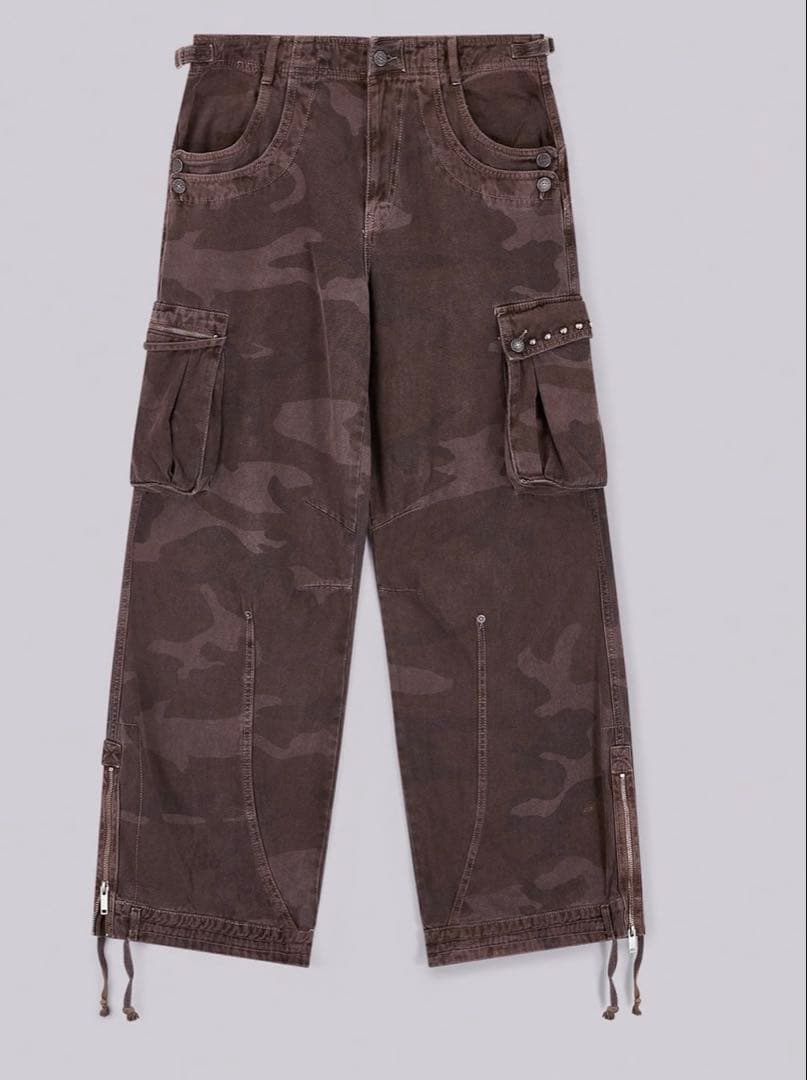 jadedlondon brownカーゴパンツ　迷彩　新品未使用
