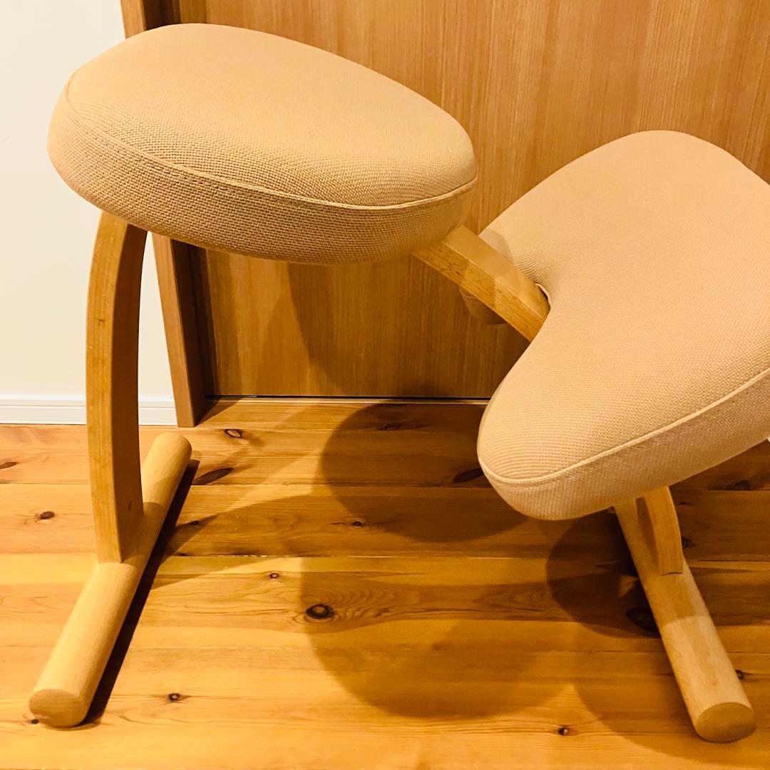 【美品】正規品 日本製 バランスチェア バランスイージー ベージュ