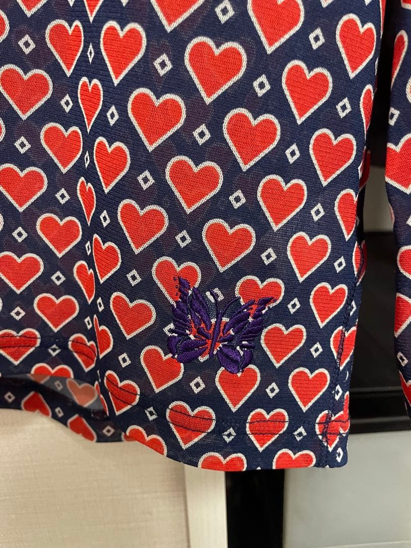 BEAMS BOYニードルスNEEDLES シースルーハートトップス