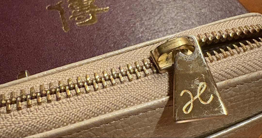 長財布 ゴールド 傅濱野 皇室御用達