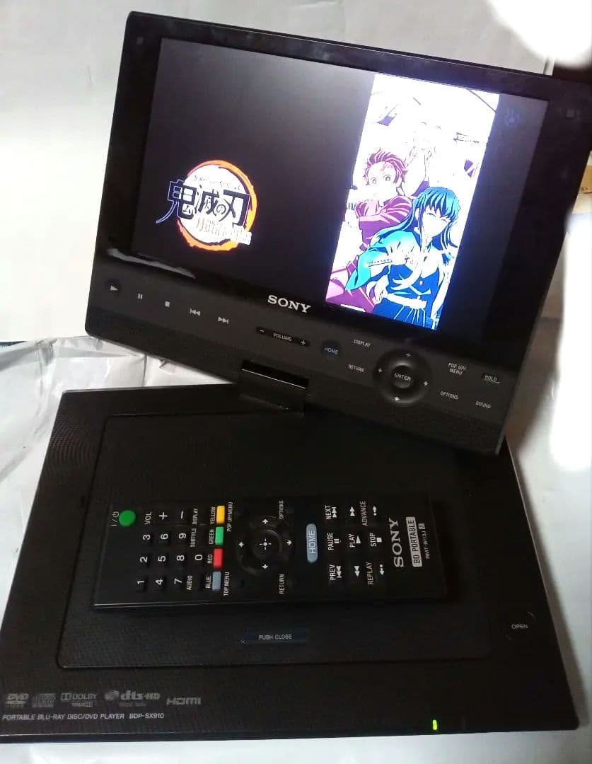 美品！SONY ポータブルBDディスクプレーヤー BDP-SX910 付属品完品