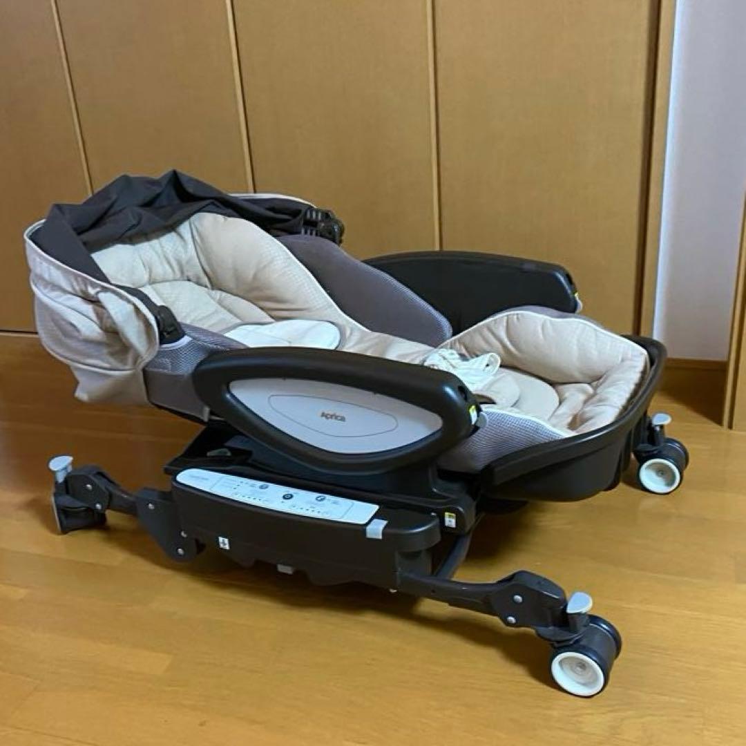 ユラリズム オート プレミアム Aprica 【ブラウン】