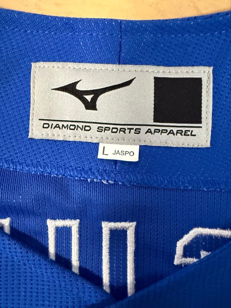 【美品】石伊 9 レプリカユニフォーム Lサイズ ビジター 中日ドラゴンズ