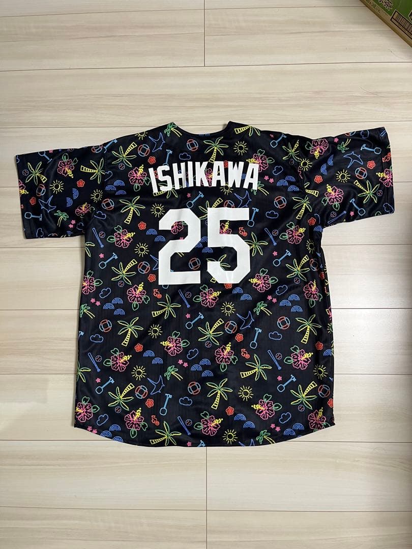 中日ドラゴンズ　応援ユニフォーム（2025沖縄）　25石川