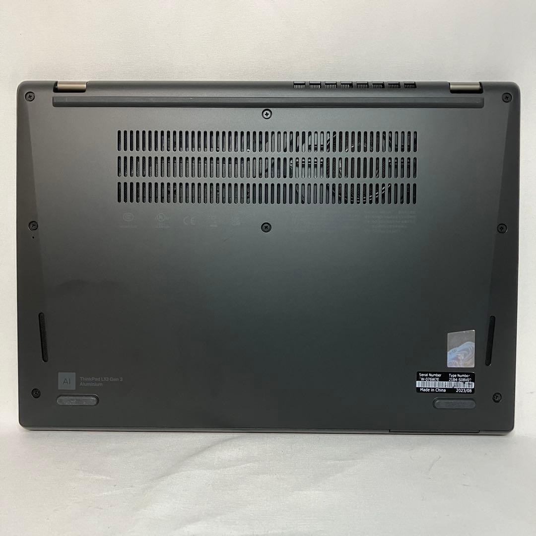 美品 ThinkPad L13 Gen3 第12世代 i5 16GB WUXGA