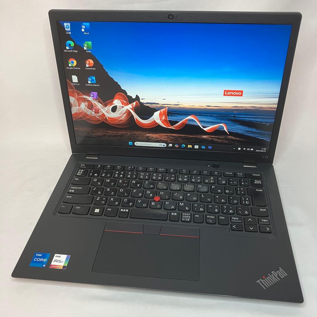 美品 ThinkPad L13 Gen3 第12世代 i5 16GB WUXGA
