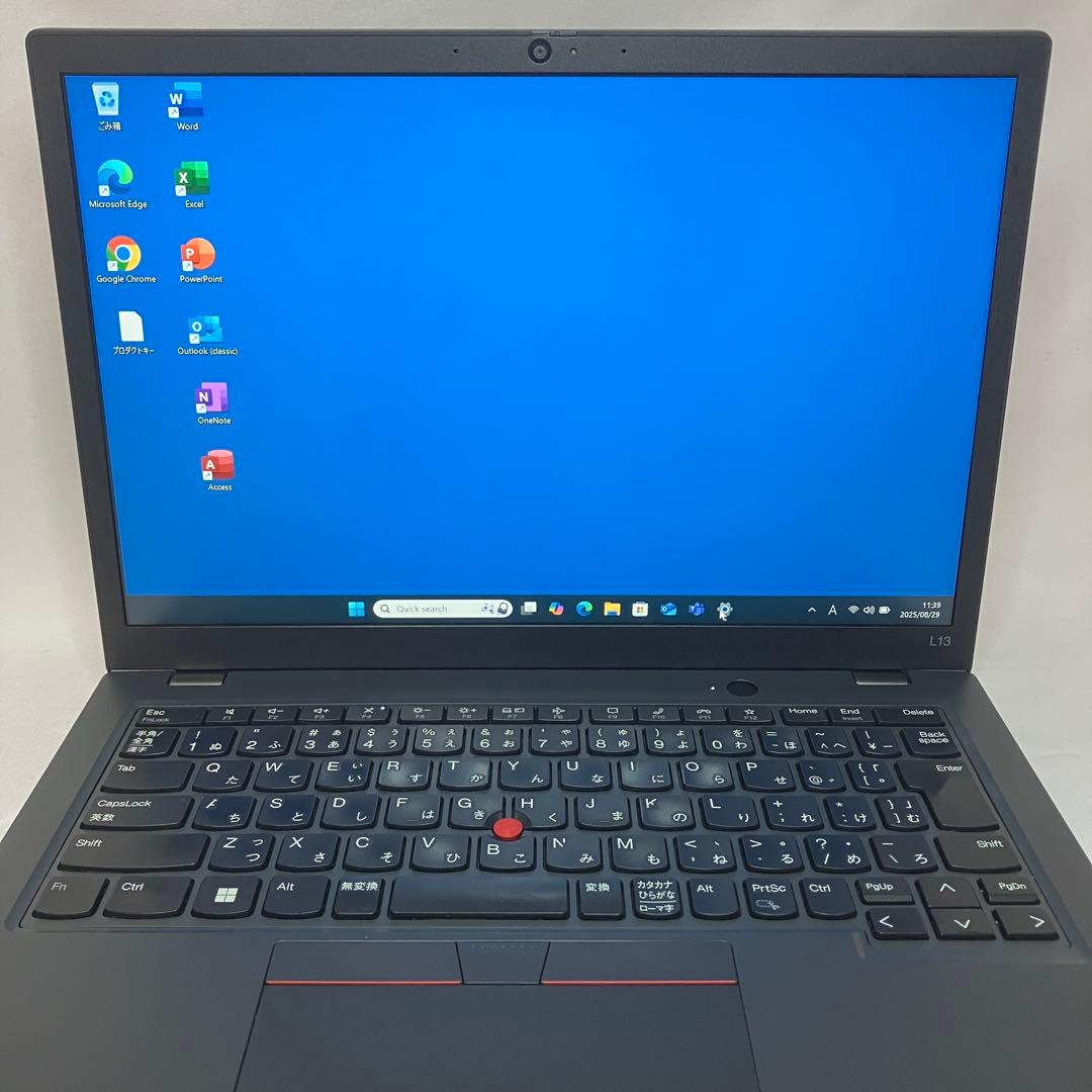 美品 ThinkPad L13 Gen3 第12世代 i5 16GB WUXGA