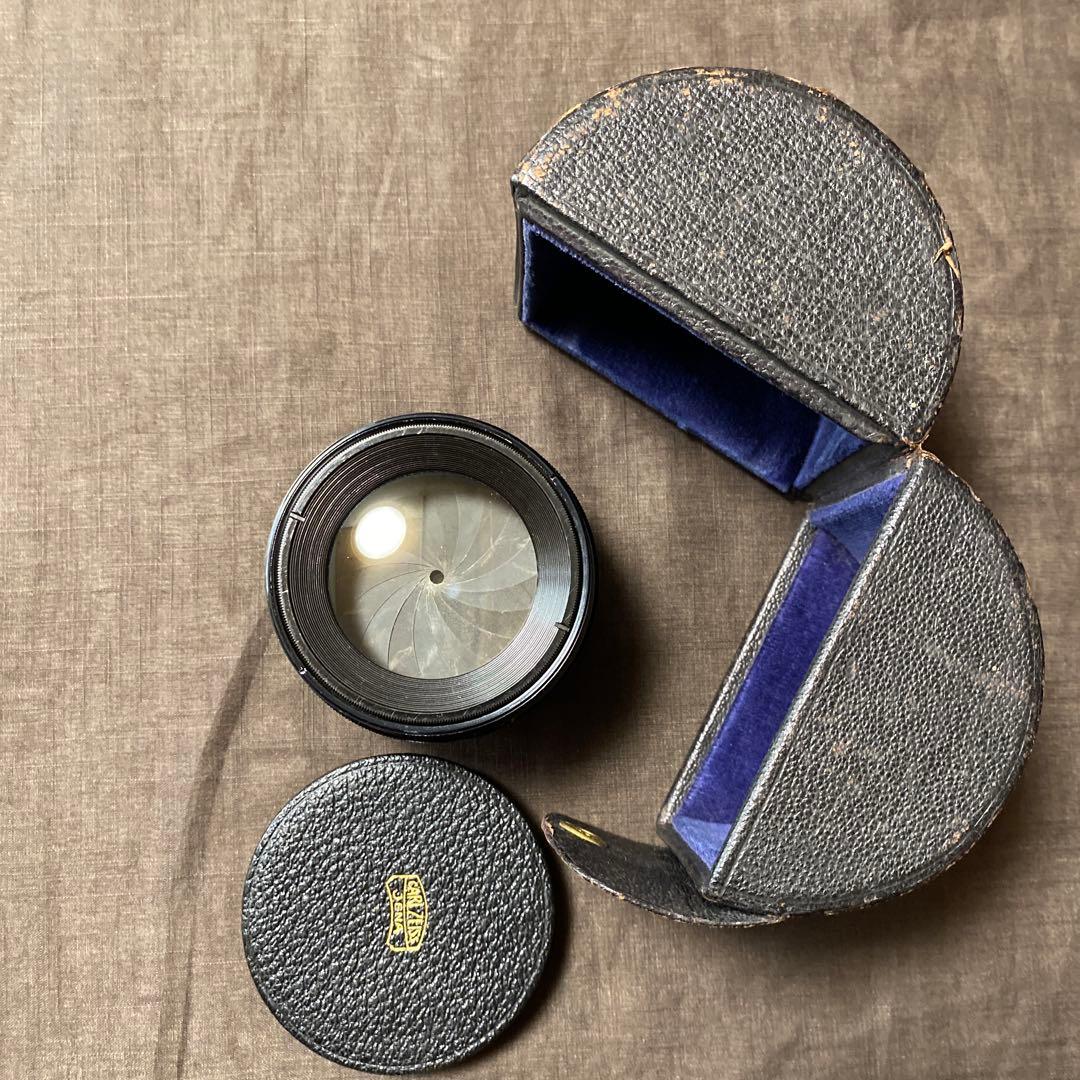 【美品】カールツァイス イエナTessar 1:4.5 f=21cm大判レンズ