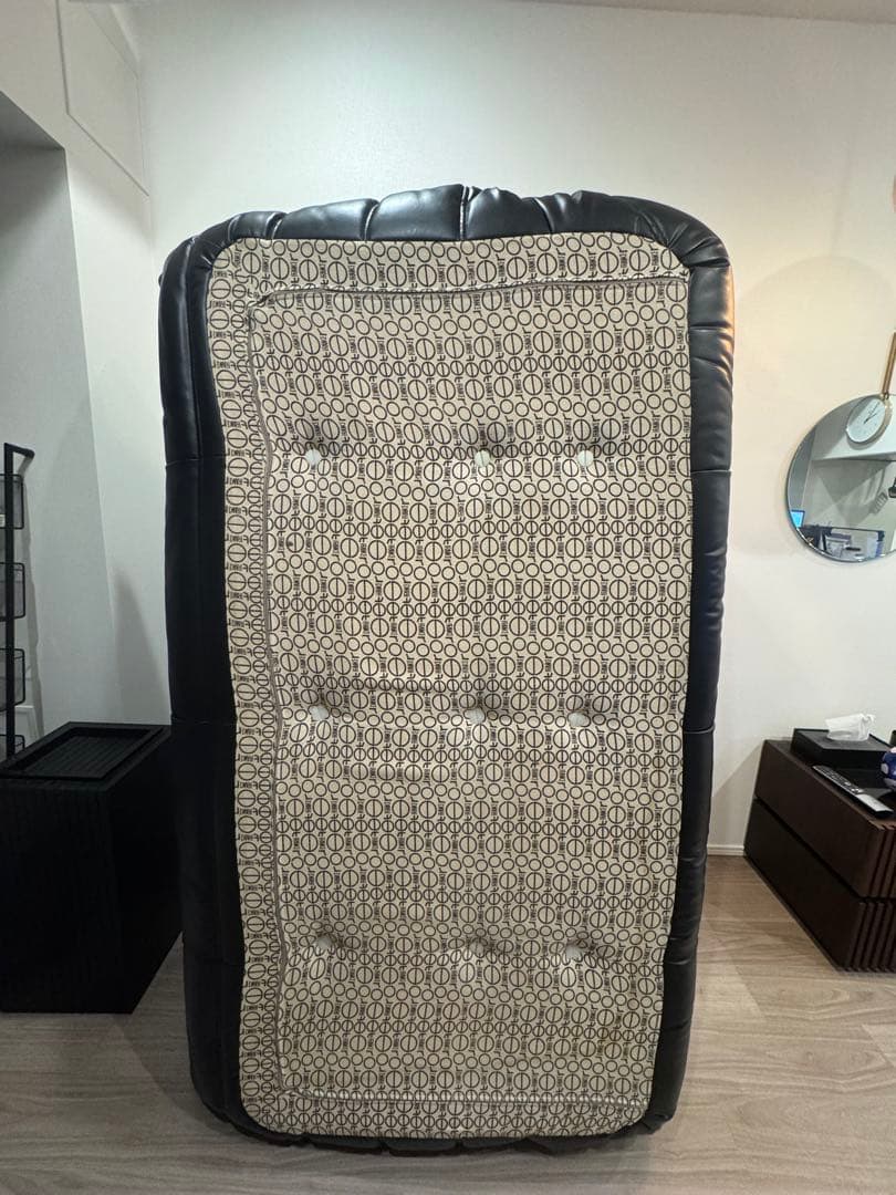 【希少】リーンロゼ トーゴ ligne roset 3P ソファ 黒 レザー 革