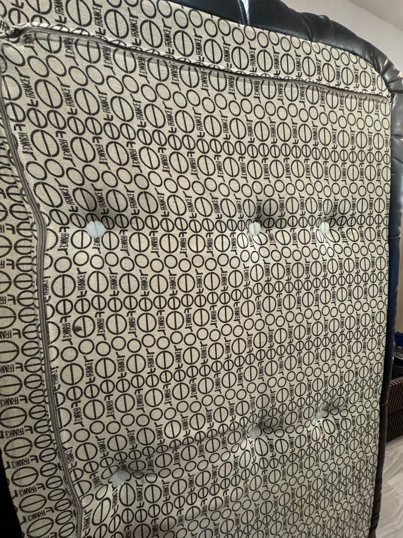 【希少】リーンロゼ トーゴ ligne roset 3P ソファ 黒 レザー 革