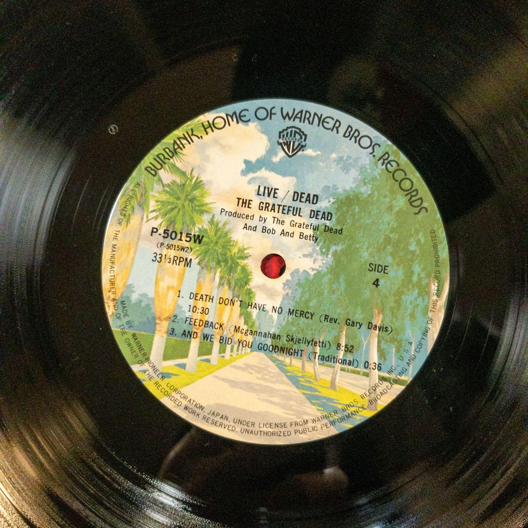 Grateful Dead Live Dead レコード