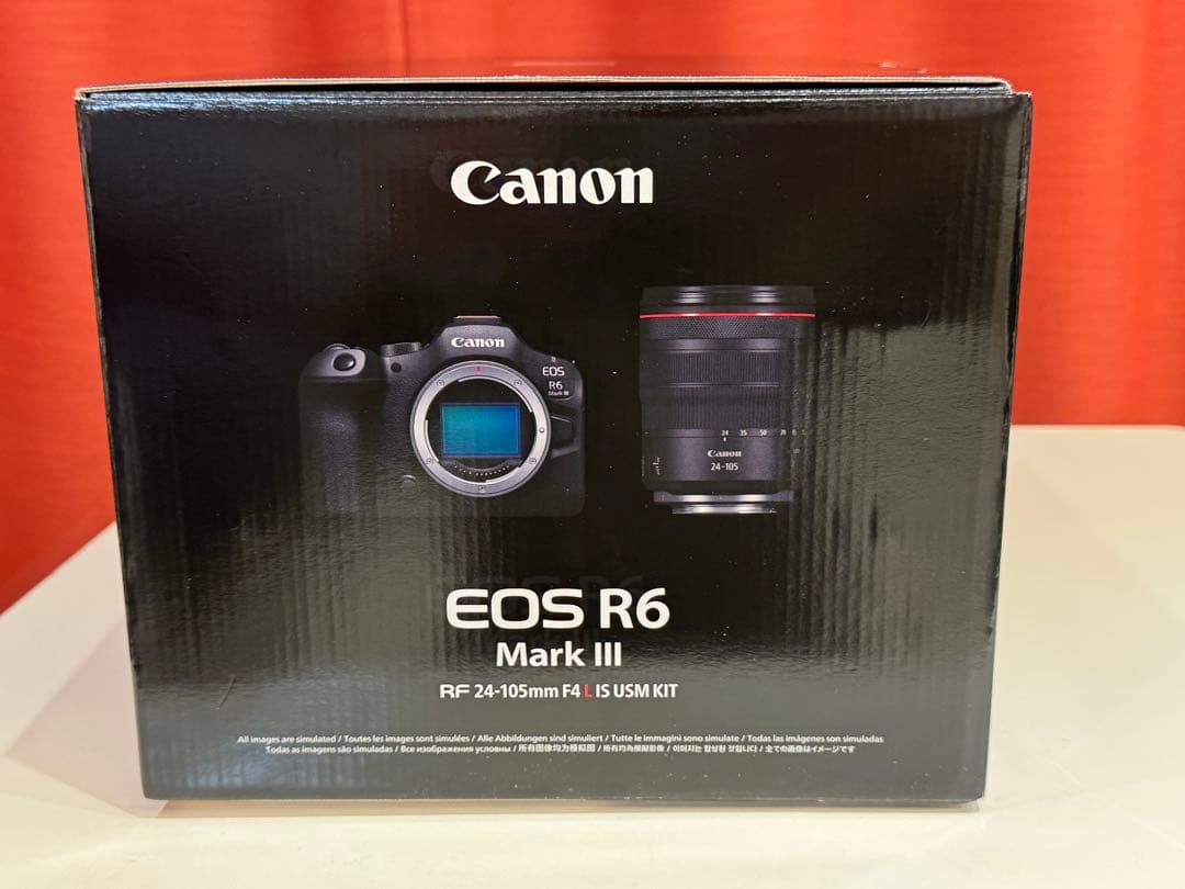 Canon EOS R6 Mark III 最新　ボディ本体未開封　付属品箱あり