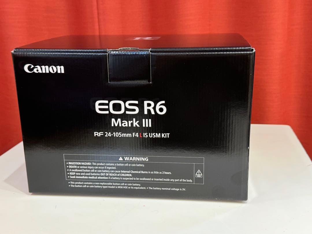 Canon EOS R6 Mark III 最新　ボディ本体未開封　付属品箱あり