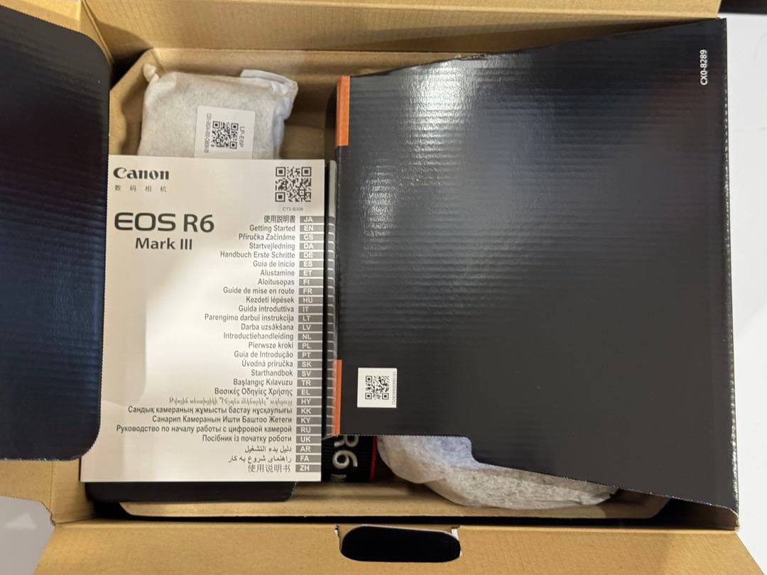 Canon EOS R6 Mark III 最新　ボディ本体未開封　付属品箱あり