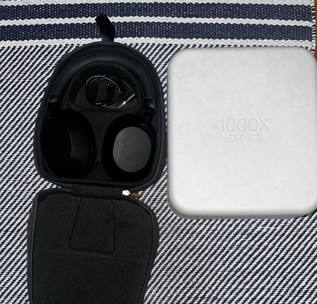 wh1000xm5 SONYブラック ワイヤレスヘッドホン