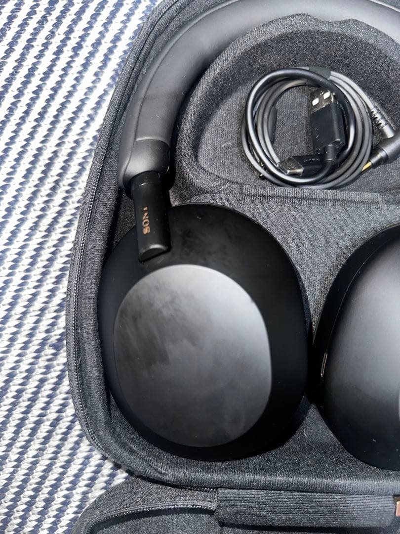wh1000xm5 SONYブラック ワイヤレスヘッドホン