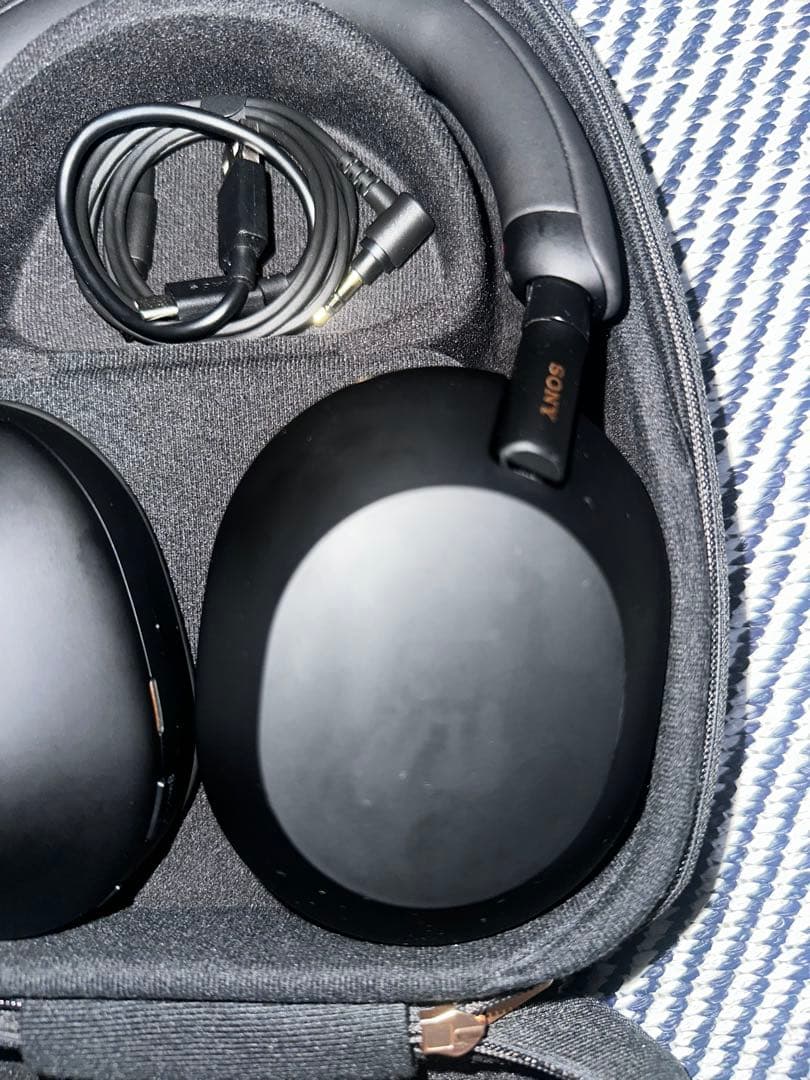 wh1000xm5 SONYブラック ワイヤレスヘッドホン