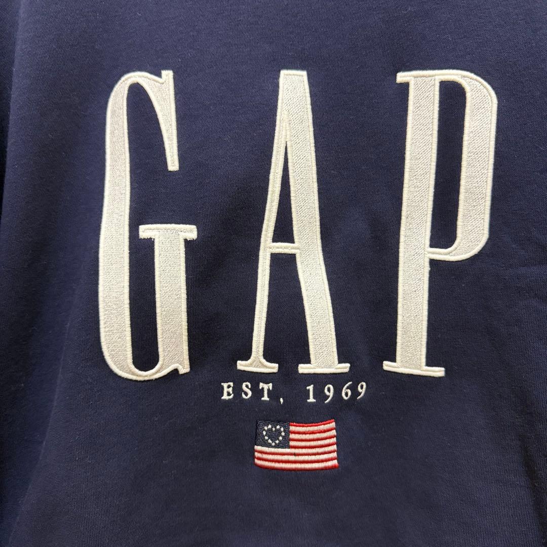 GAP ヴィンテージソフト オーバーサイズ GAPロゴスウェットシャツ XS