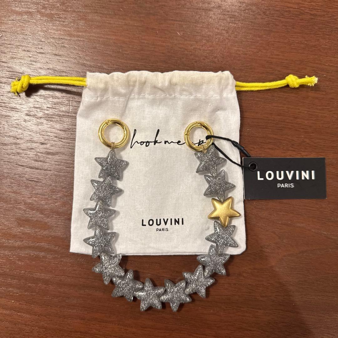 LOUVINI ハンド ストラップ　PETIT ETOILE　SILVER