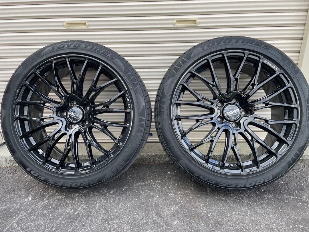 【期間限定値下げ中】レイズ　ホムラ　2×10BD19インチ アルミホイールセット