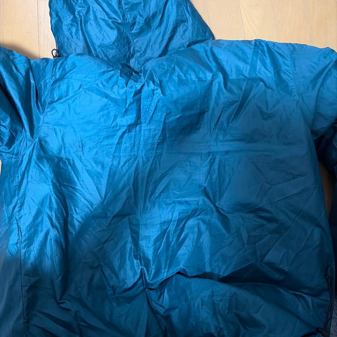 EDDIE BAUER(エディーバウアー)/プレミアムグースダウン/M/ブルー