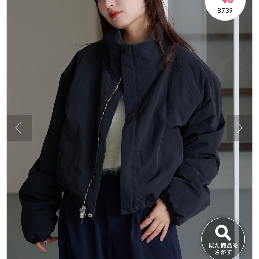 【新品未使用】kastane チェック中綿リバーシブルアウター