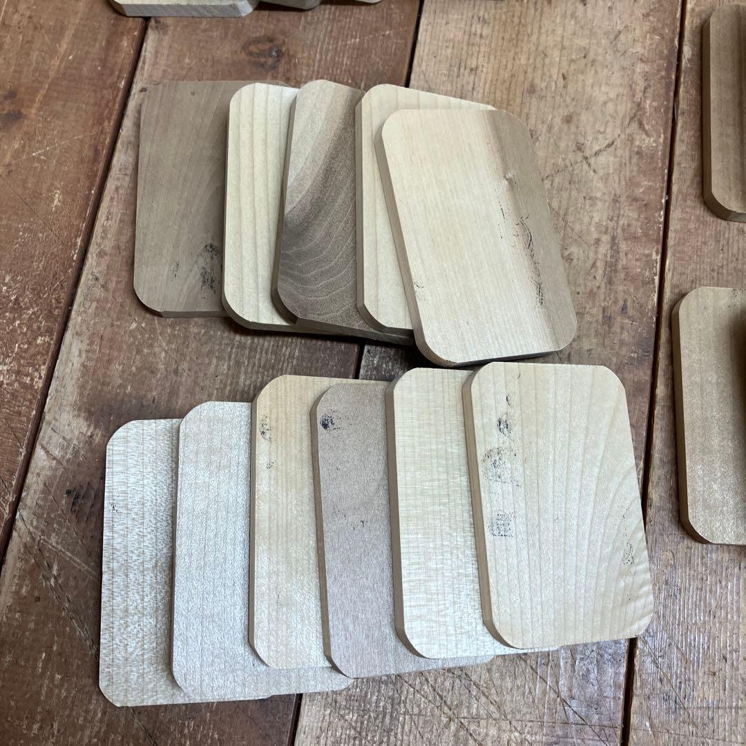 B-5 昭和レトロ 小倉百人一首 全日本下の句歌留多協会指定 木札 木製 朗詠