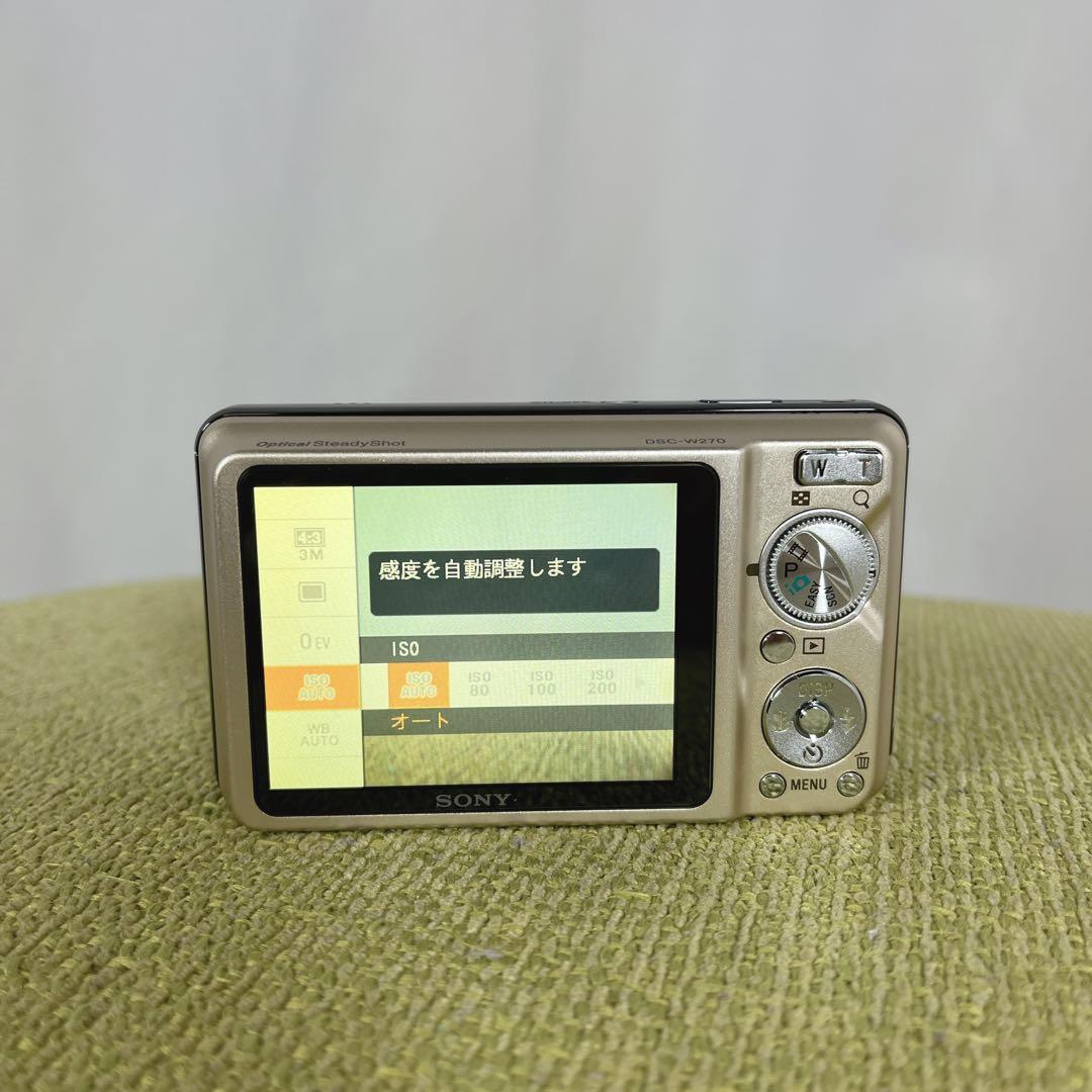 ソニー　SONY DSC-W270 サイバーショットデジカメ