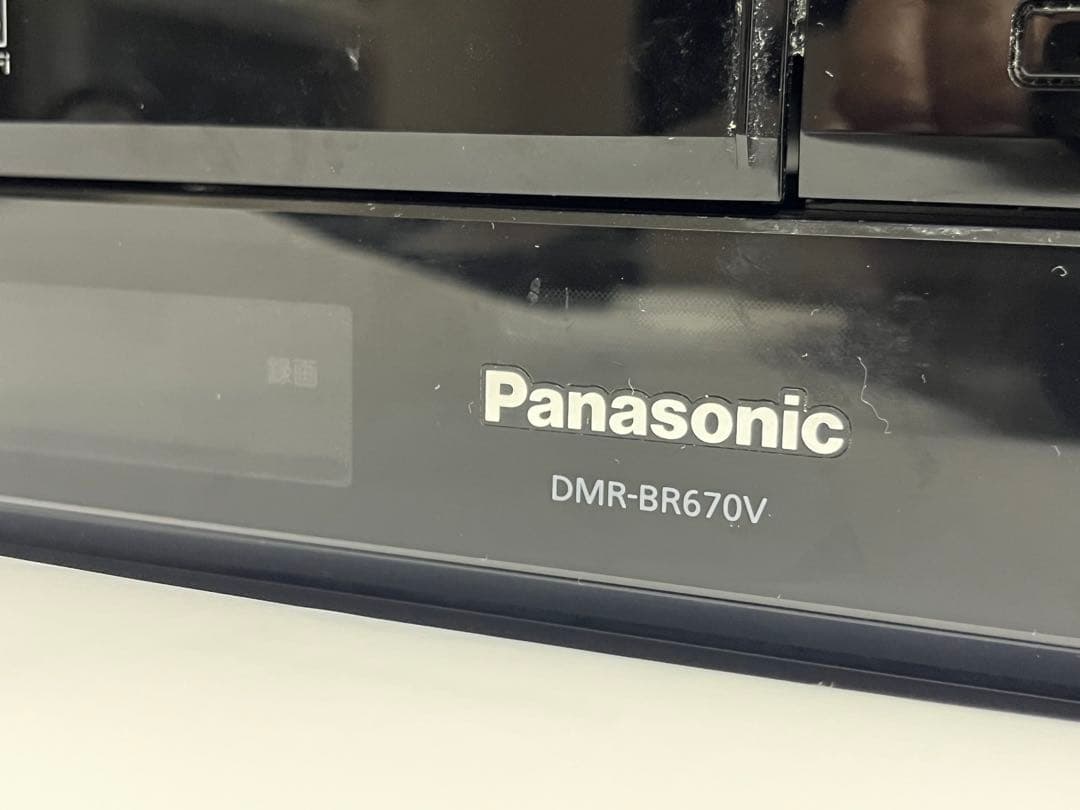 パナソニック 改 2TB BDレコーダー VHS一体型 DMR-BR670V