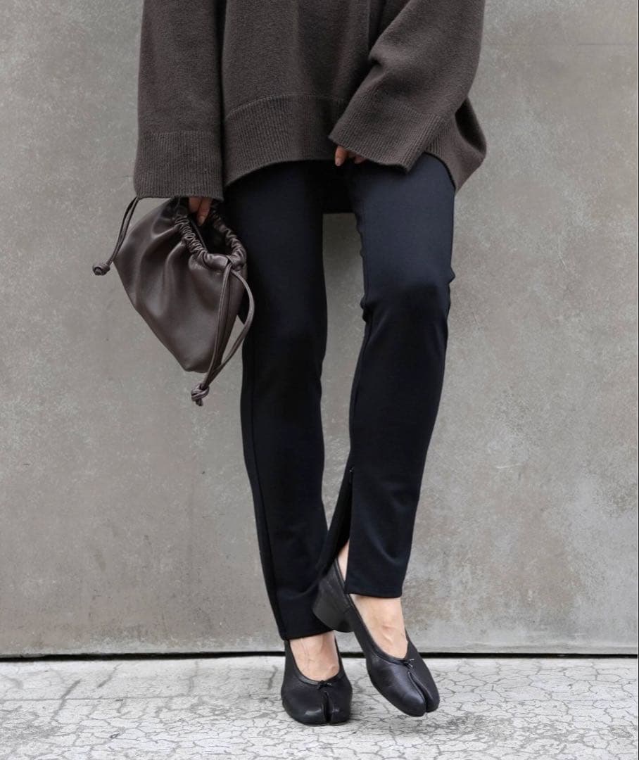 【ドゥーズィエムクラス】Warm Zipレギンス36